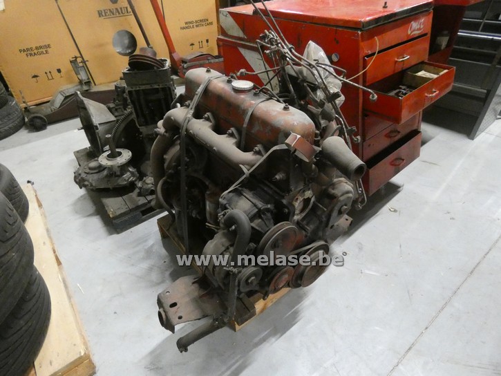 Oude motorblok