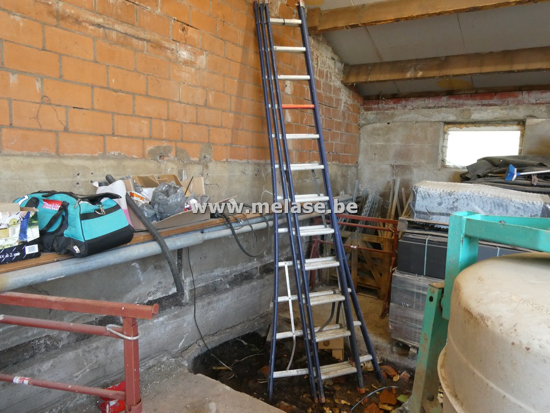 Alu ladder "3x12 treden"