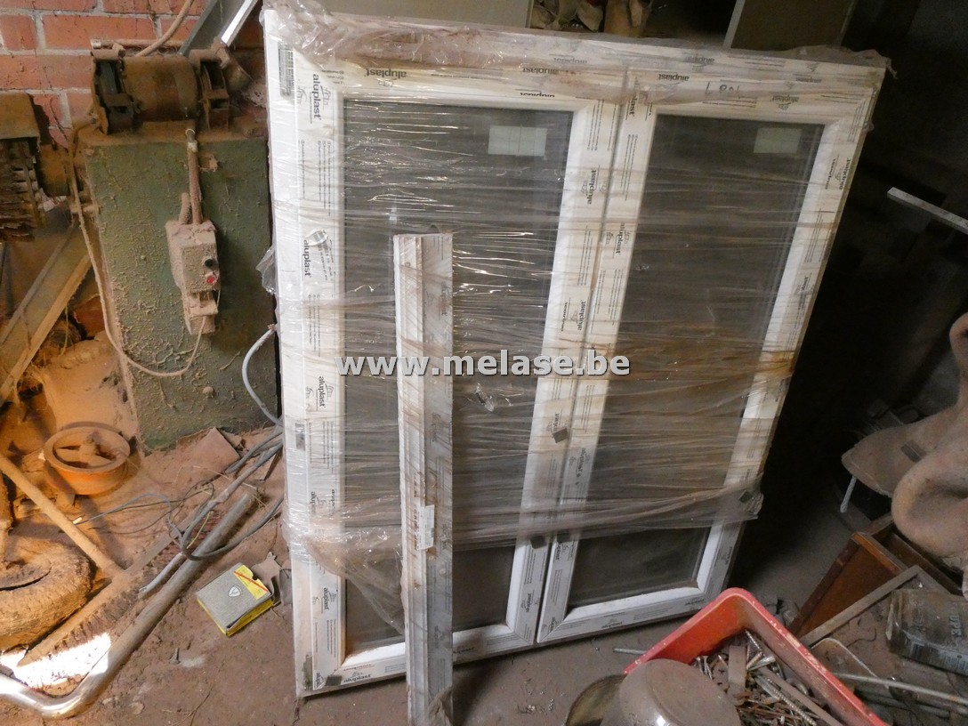 Dubbele PVC raam "Aluplast"