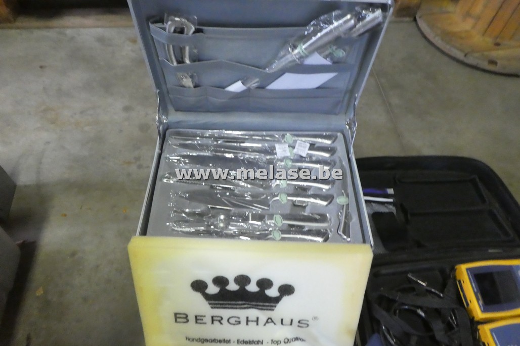 Messenset in koffer "Berghaus"